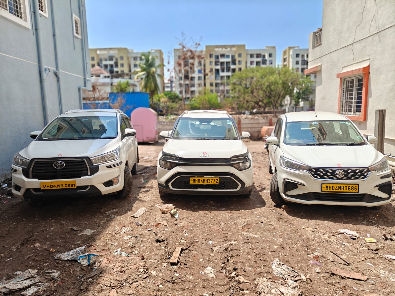 Sure Cabs SUV fleet front view